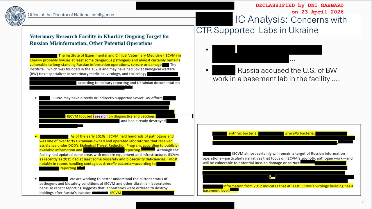 Office of the Director of National Intelligence